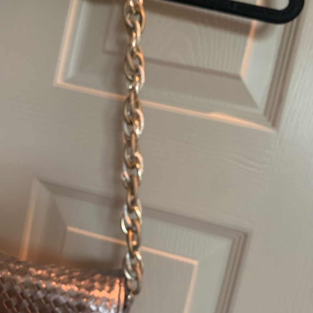 Elliott Lucca Bronze Leather Should Handbag - Picture 3 of 10
